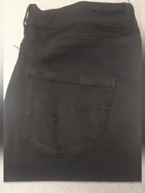 Denver Hayes High Rise Women’s Curve Tech Jeans - Black Size 10 Pre-loved